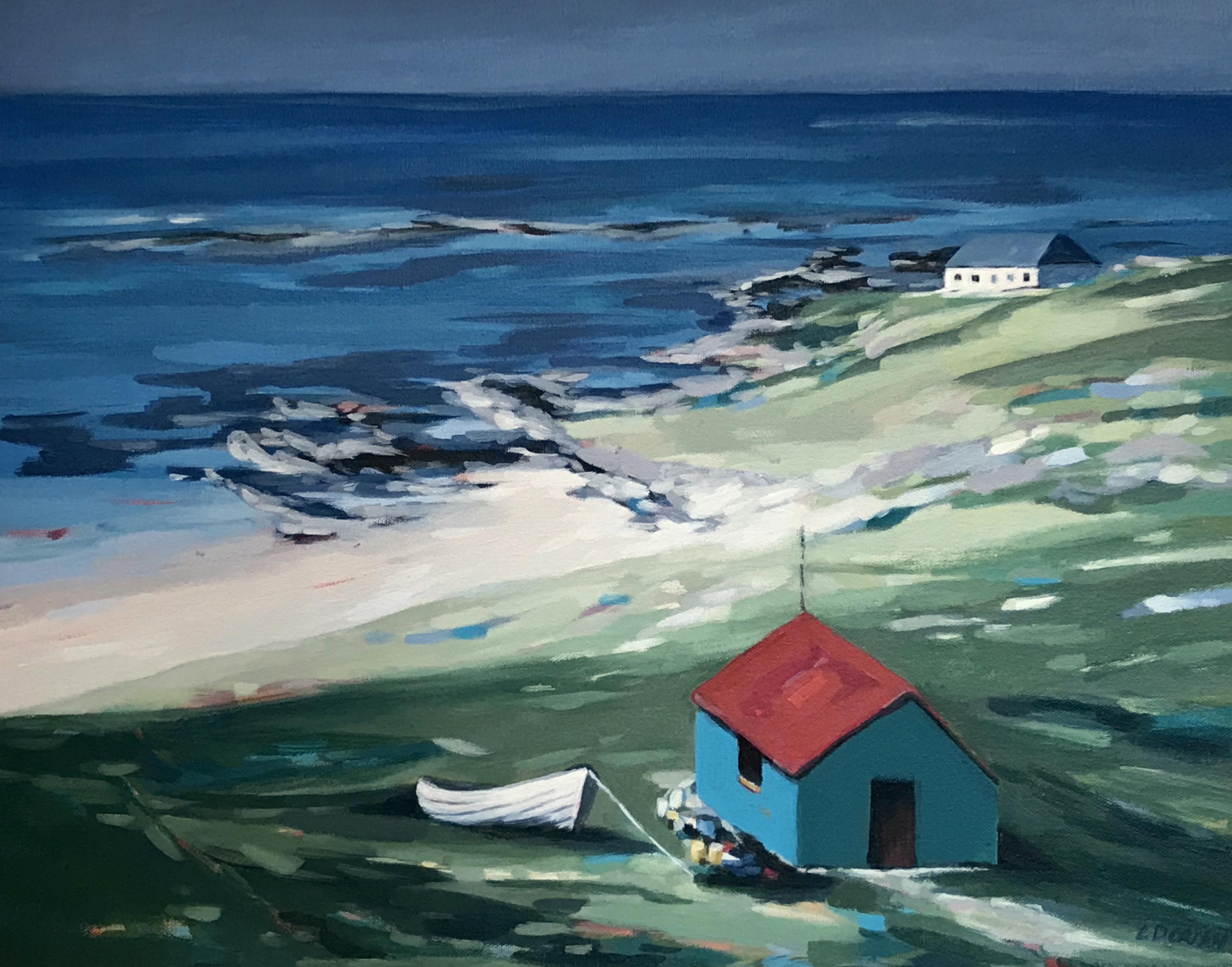 'White Sands, Eriskay' by artist Louise Dorian